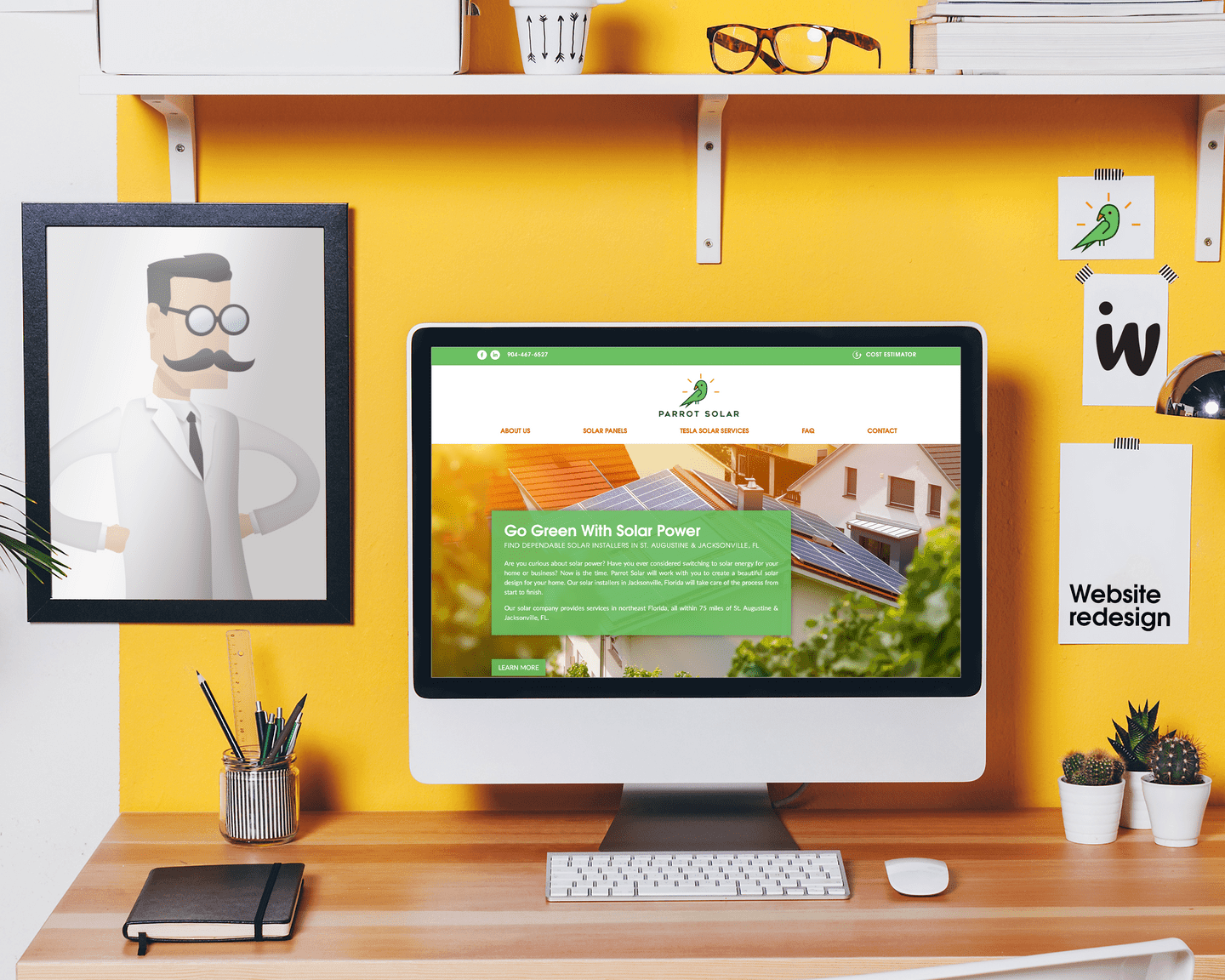 Parrot Solar - Website Redesign