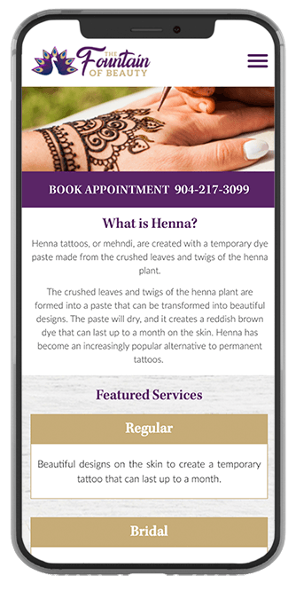 Fountain of Beauty Skin Care Salon open in Saint Johns, FL